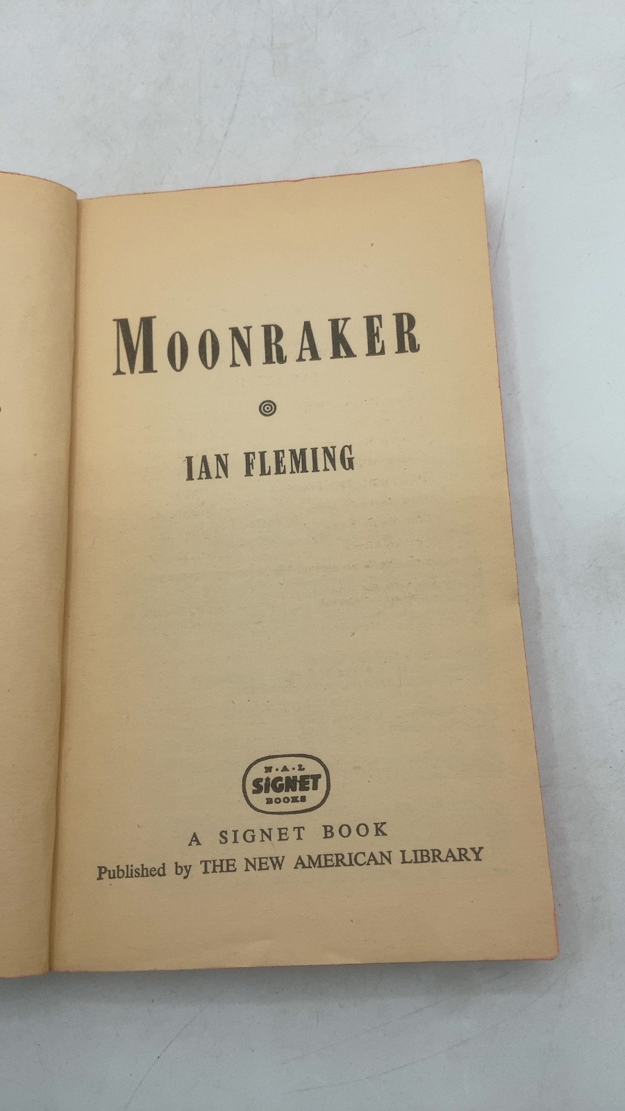 Moonraker Ian Fleming Paperback Twelfth Printing, July, 1964 1964