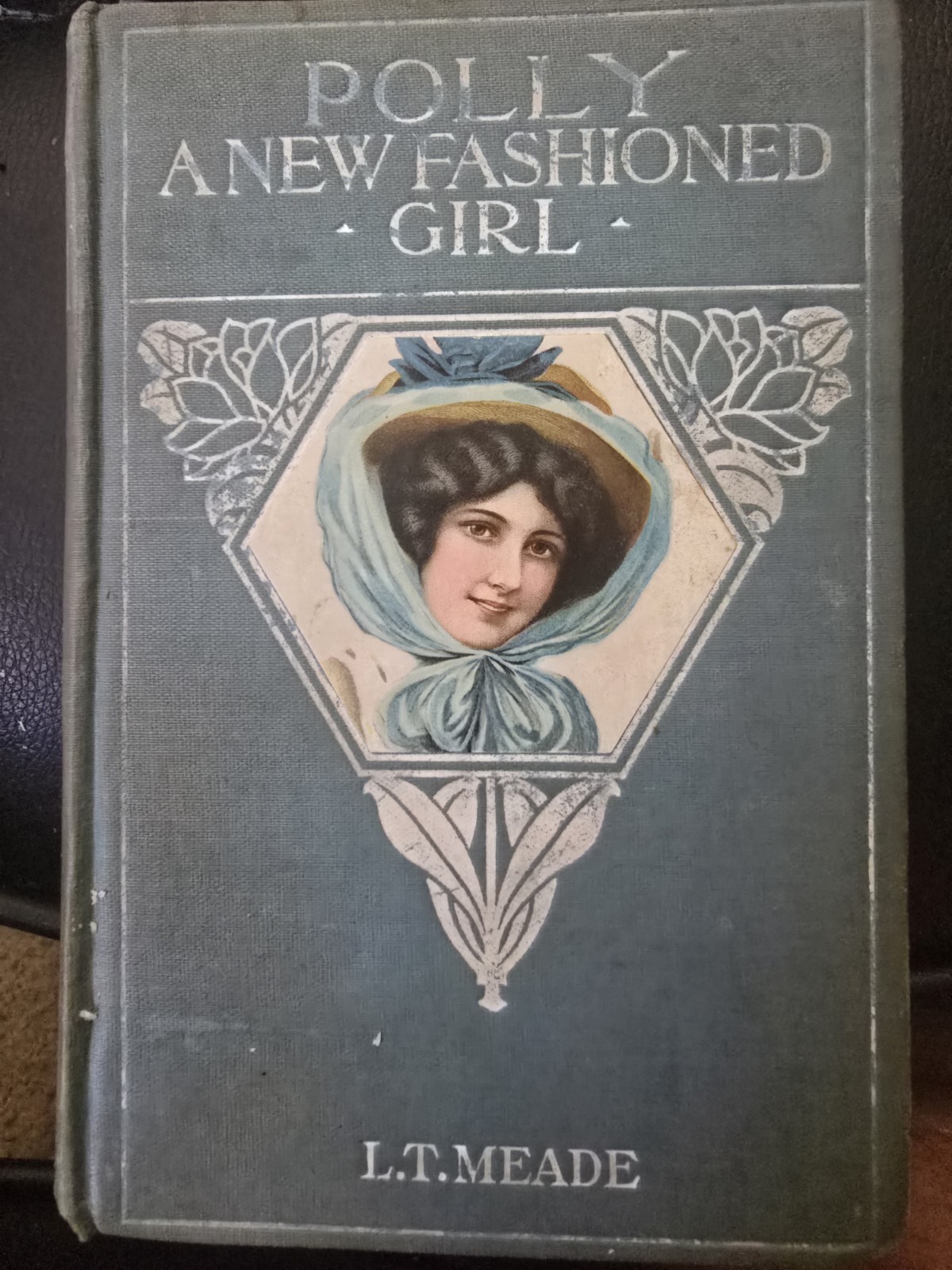 HTF! RARE Polly: A New-Fashioned Girl L.T. Meade, A.L. Burt, HC, Circa 1900
