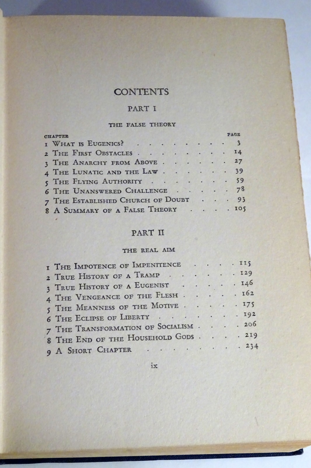 1927 EUGENICS & OTHER EVILS-G. K. Chesterton-1st US Edition-Hardcover
