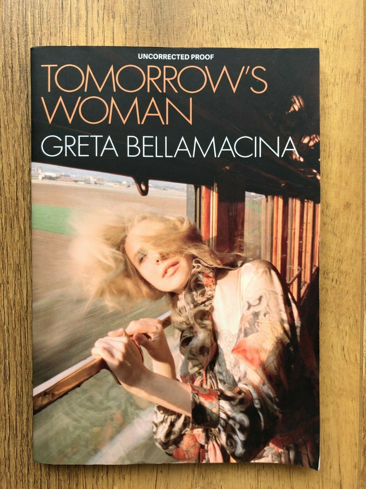 TOMORROW’S WOMAN by GRETA BELLAMACINA -McMEEL -2020 – P/B – *PROOF*