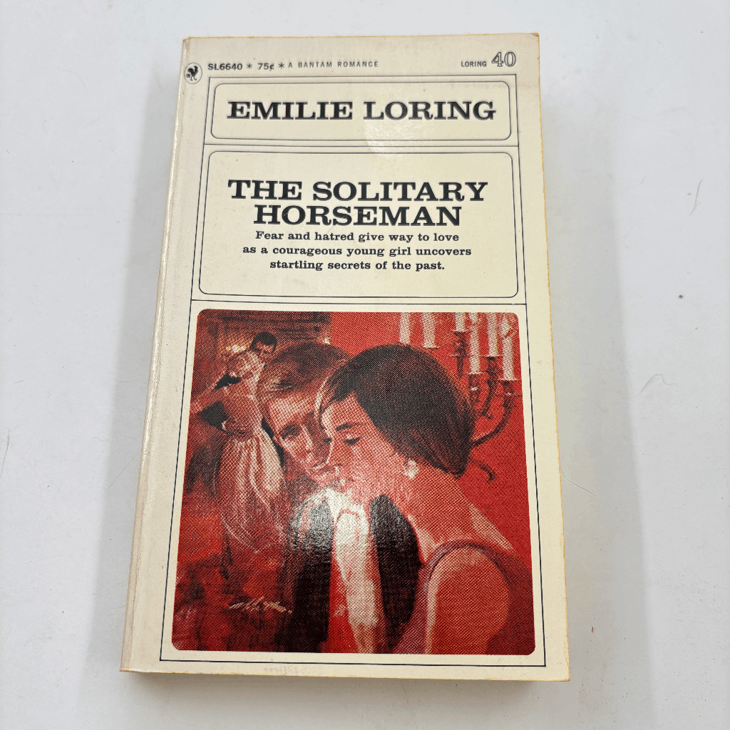 The Solitary Horseman Emilie Loring Bantam Romance Paperback Vintage