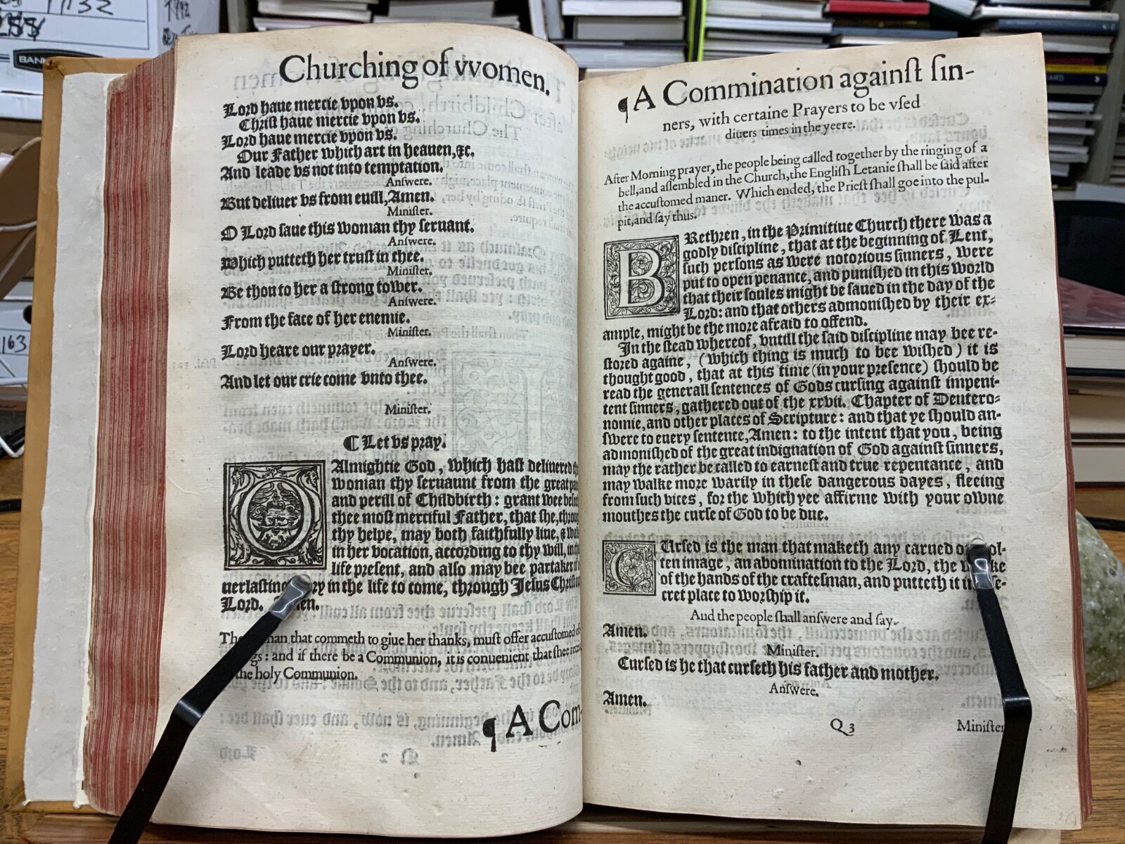 1607 Common Prayer Robert Barker Imprint + Psalms in Meter Thomas Sternhold