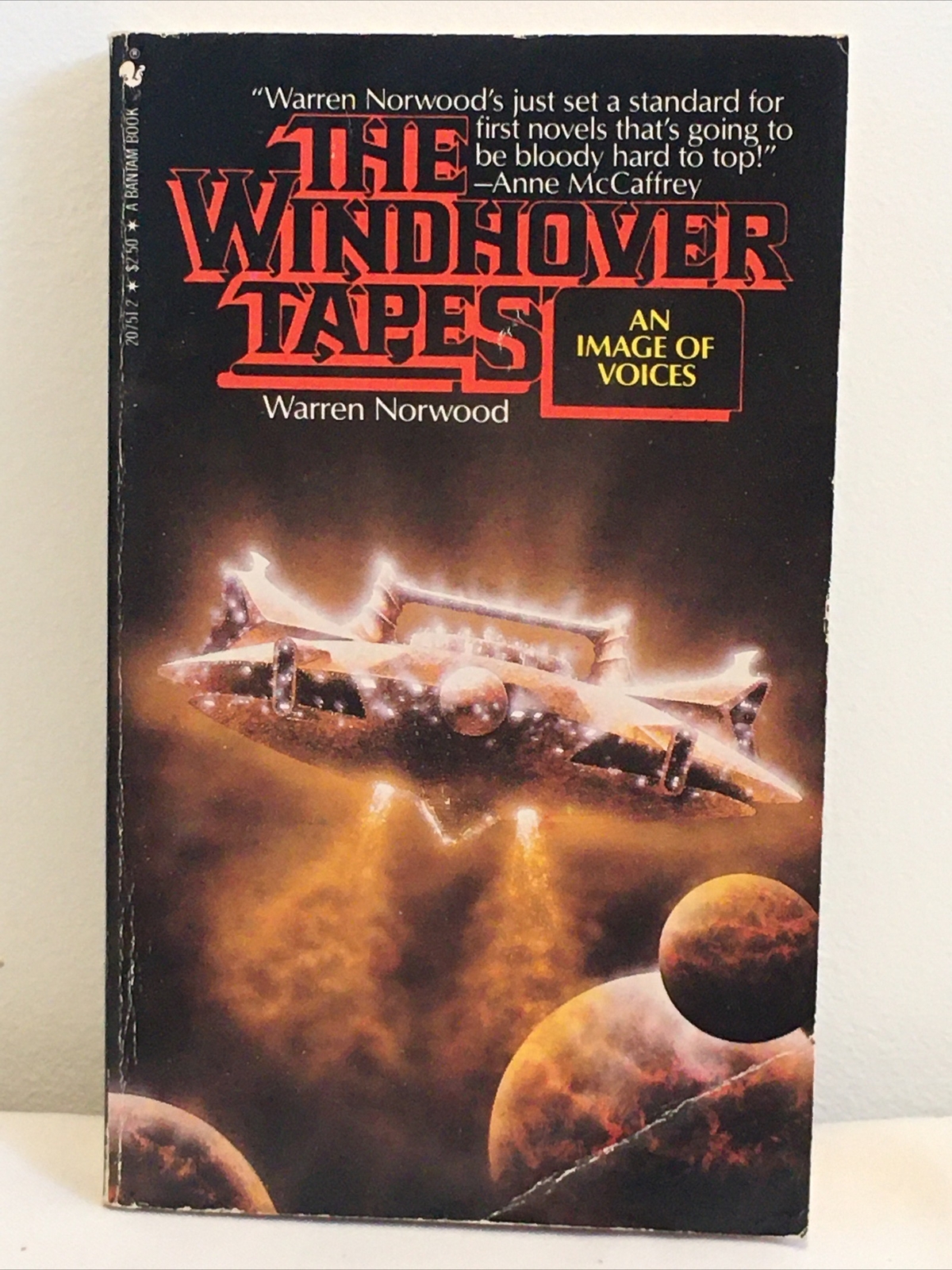 1982 First Edition First Print The Windhover Tapes Warren Norwood Very Good