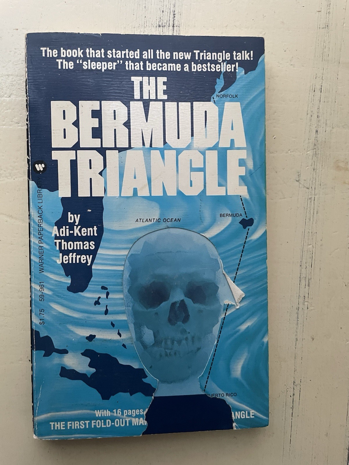 The Bermuda Triangle by Adi-Kent Thomas Jeffrey 1975 Vintage PB – Illustrated