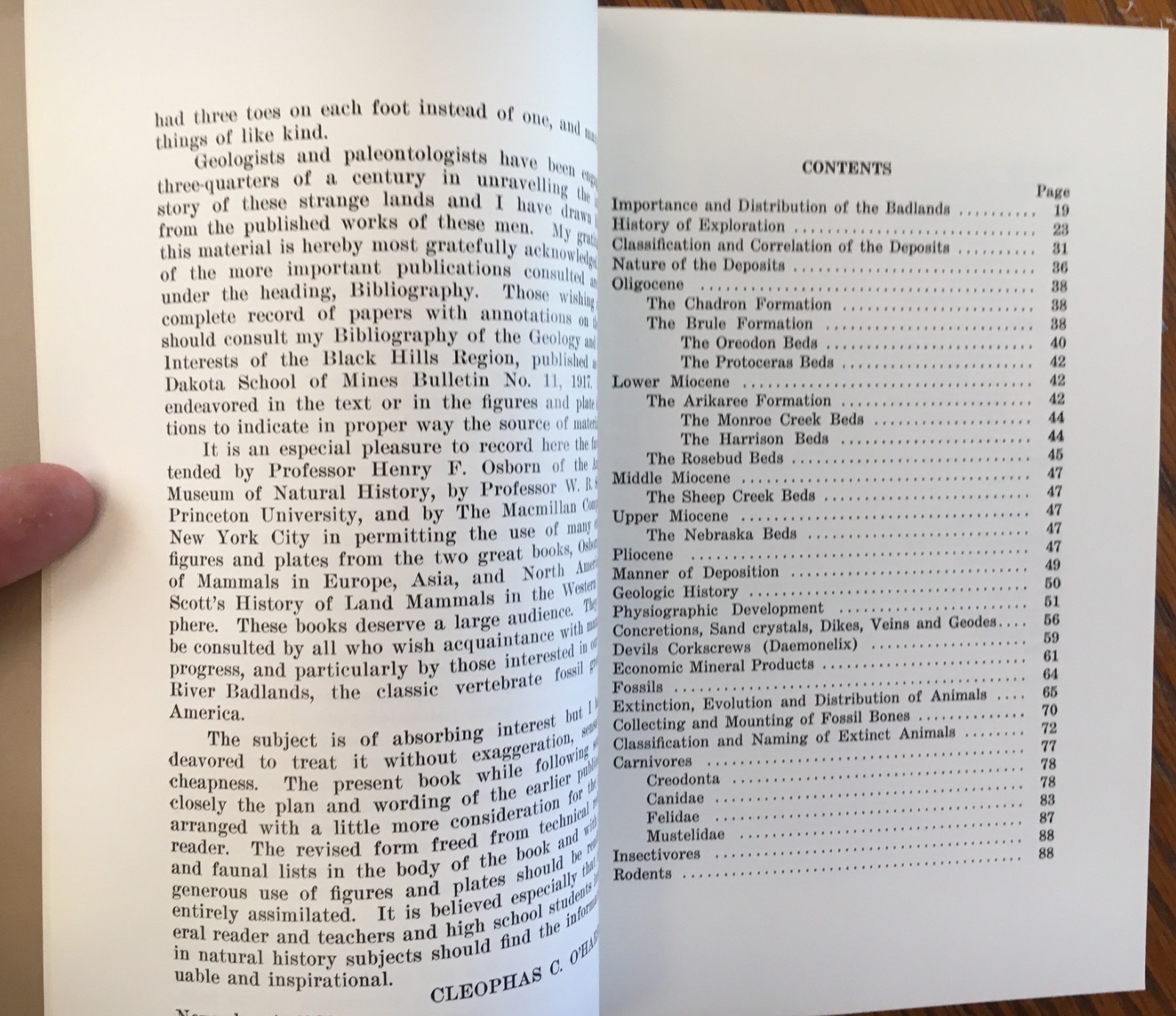 South Dakota Geology – The White River Badlands, Fossils, Devils Corkscrews 1976