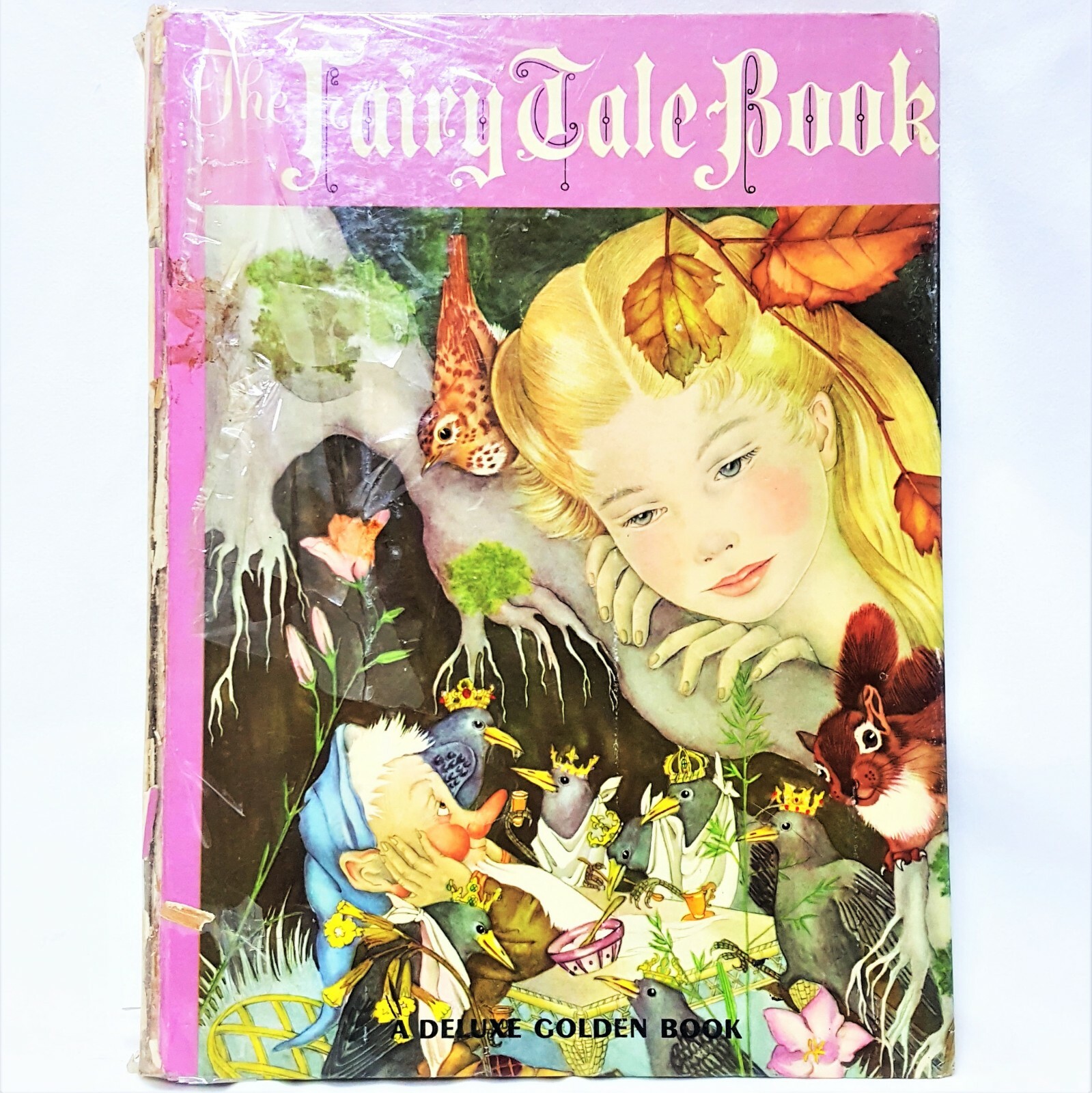 1958 *THE FAIRY TALE BOOK* Adrienne Segur Marie Ponsot A Deluxe Golden Book VTG