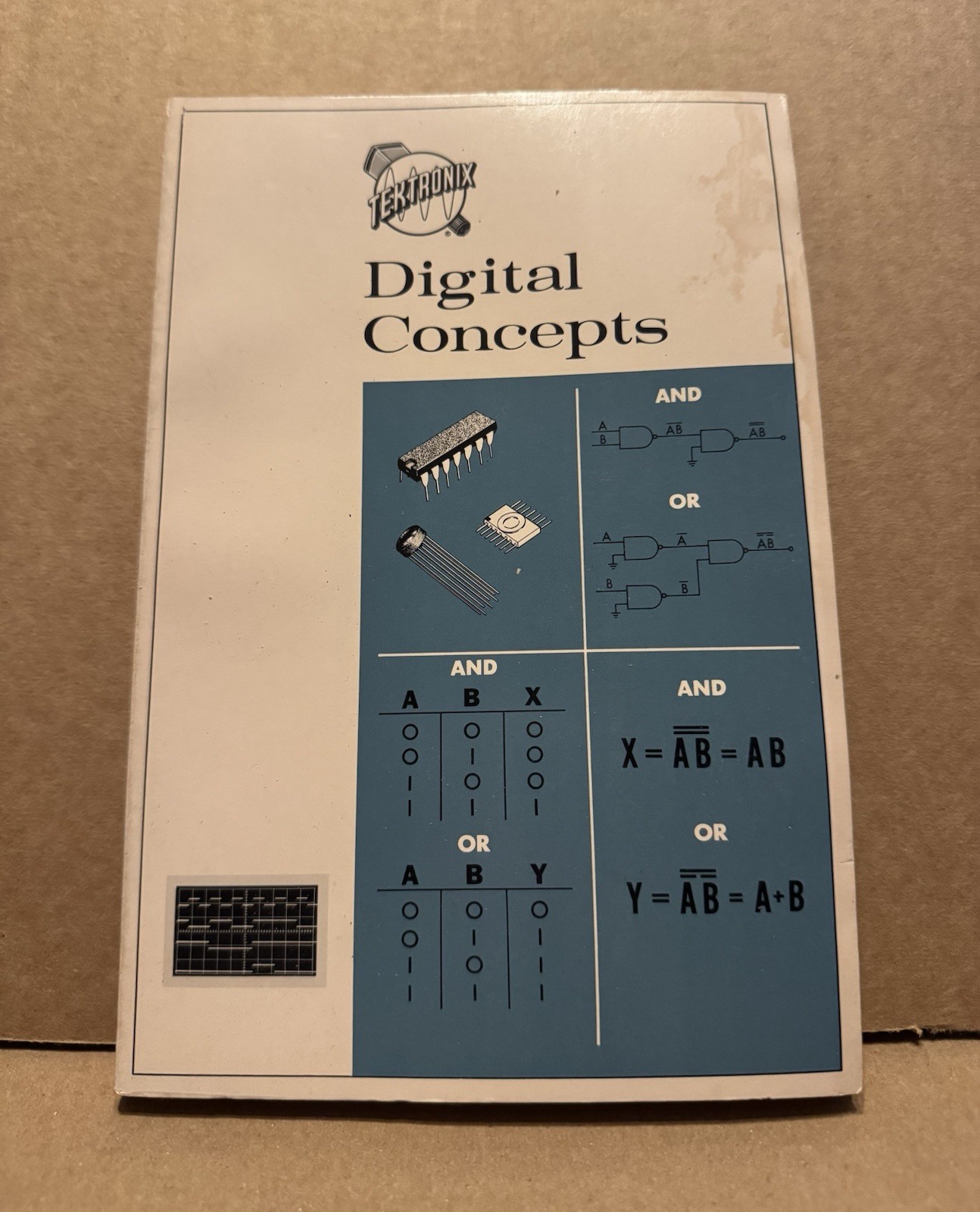 1969 Tektronix Digital Concepts PB By Leonard W Bell 6×9 126 Pages GUC