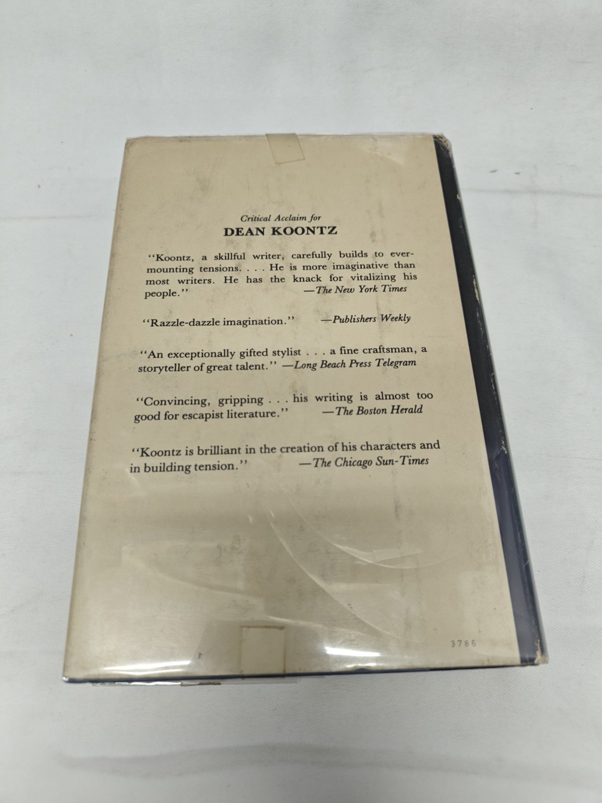 Vintage 1980 Hardcover Whispers Dean Koontz Thriller Suspense Putnam First BCE
