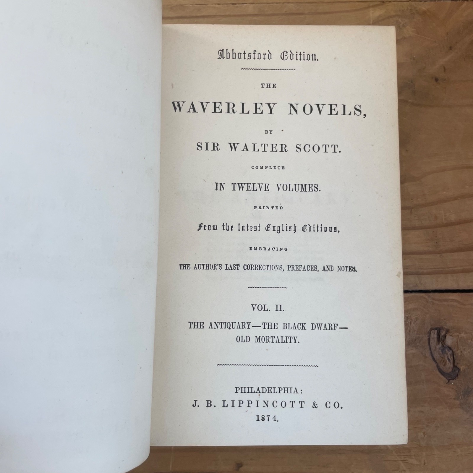 1874 9 Volume Set THE WAVERLY NOVELS Sir Walter Scott BEAUTIFULLY ILLUSTRATED