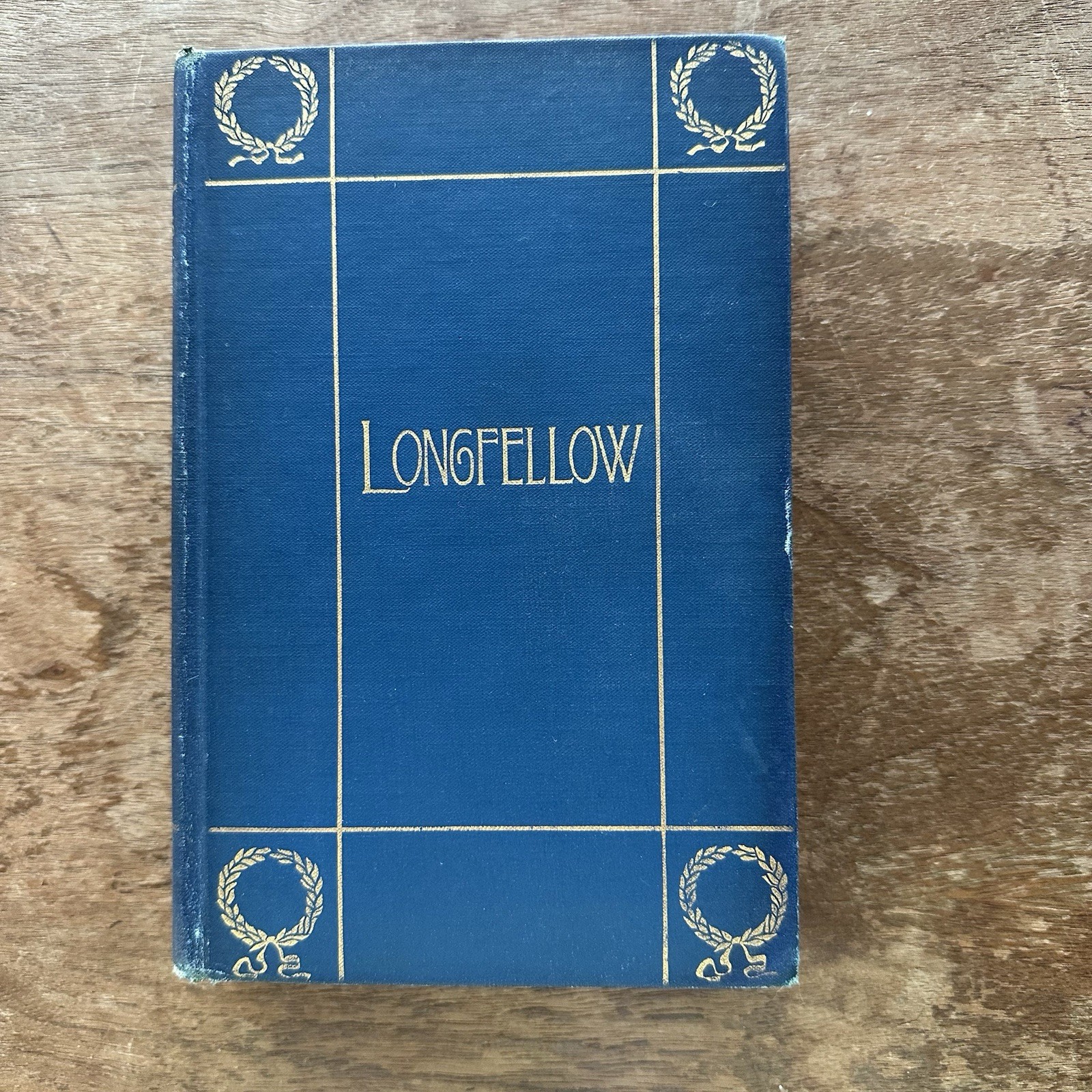 Poems of Henry Wadsworth Longfellow, Household Ed 1911, Antiquarian Book HC