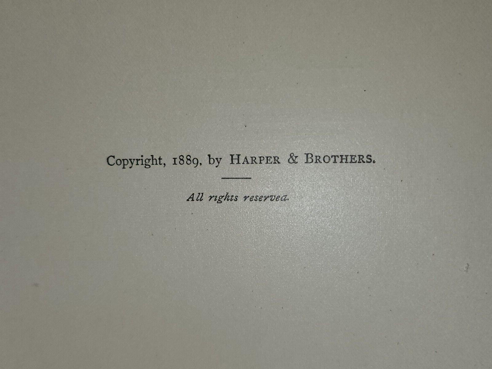 City Legends: Will Carleton. Harper & Bros, Pub. 1st Edition Hardcover. 1889
