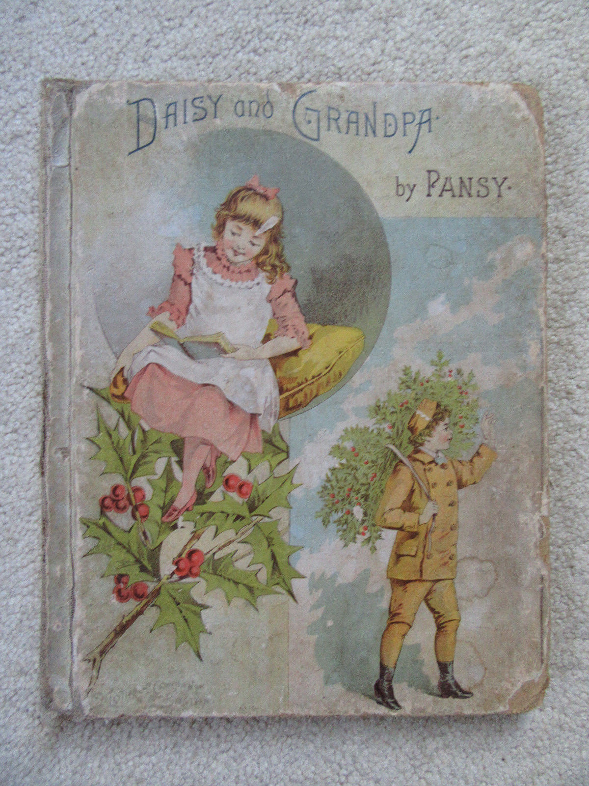 1876 Daisy and Grandpa by Pansy, Isabella Macdonald Alden