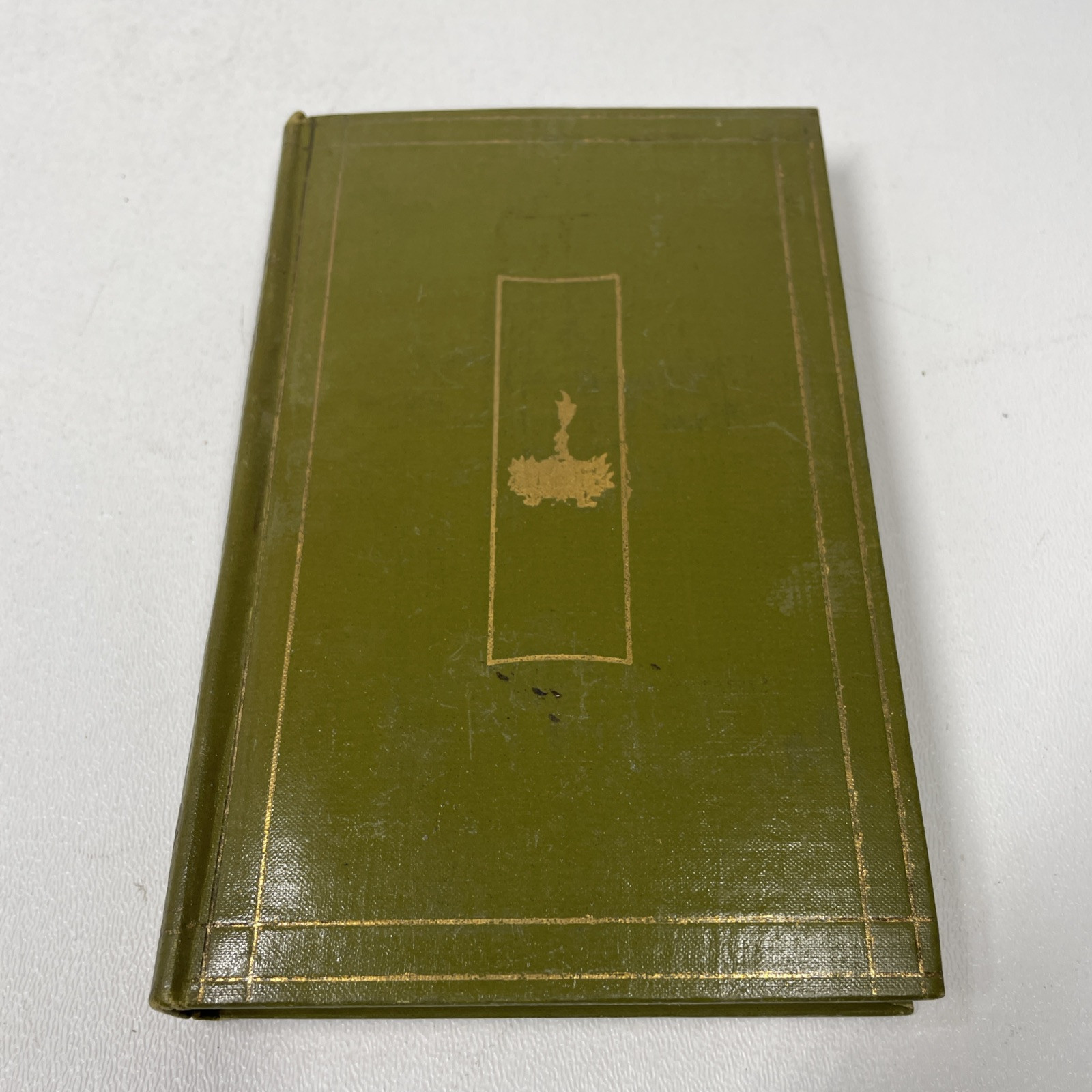 Marmion Sir Walter Scott Poetry Antique Hardcover Small Book HM Caldwell Publish