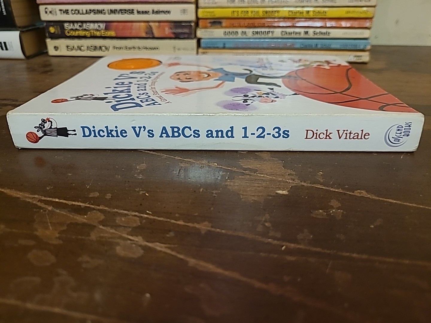 2x SIGNED Dick Vitale Dickie V’s ABCs and 1-2-3s Hardback Book HOF 08 Ages 2+