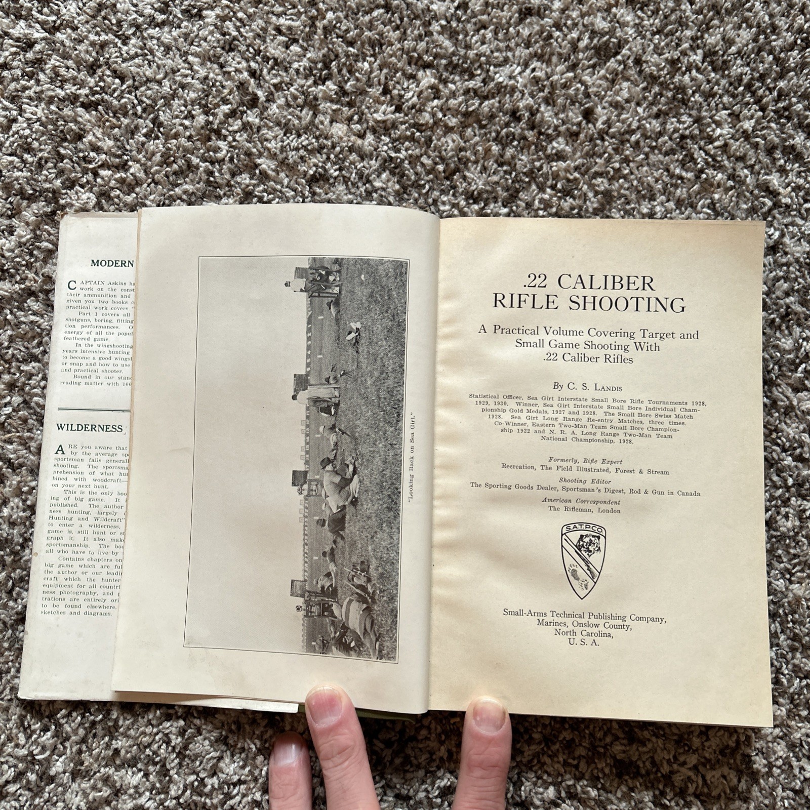 1932 22 Caliber Rifle Shooting By C.S. Landis – HB DJ