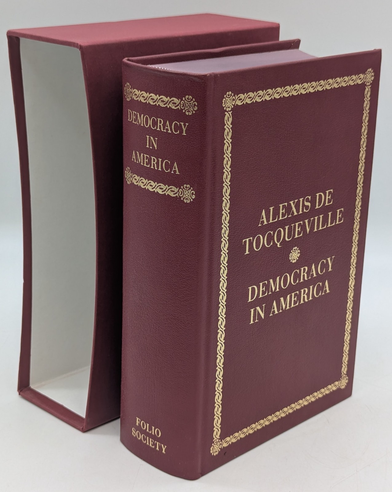 Folio Society Democracy in America Alexis De Tocqueville 2002