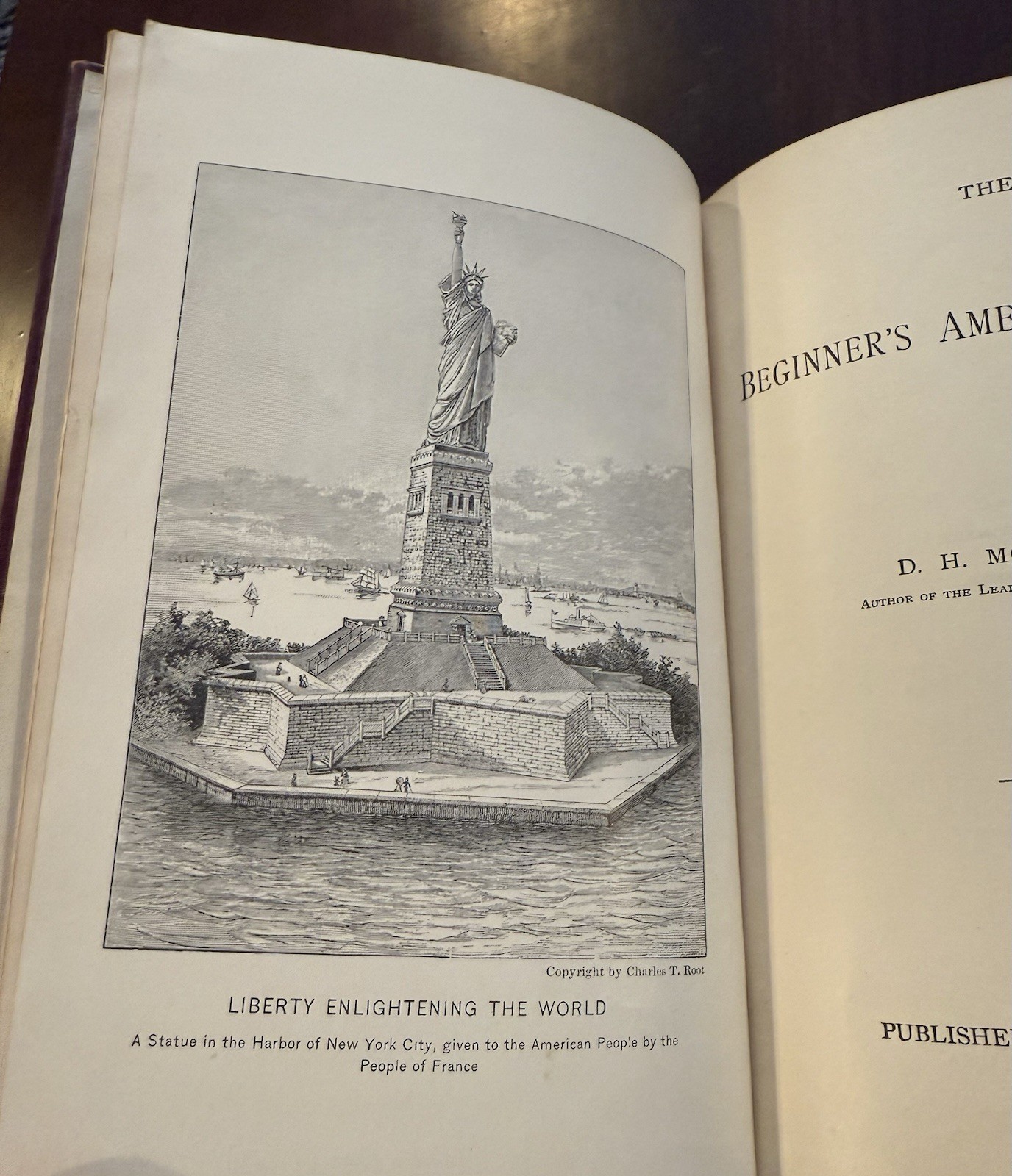 The Beginners American History D. H. Montgomery Ginn & Co Boston 1896 Hardcover