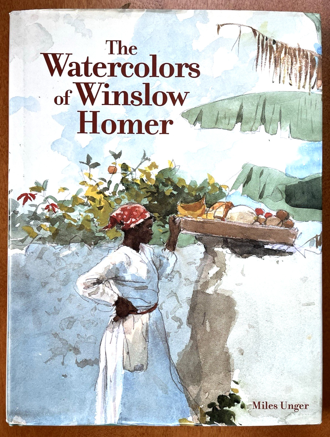 The Watercolors of Winslow Homer by Miles Unger (2001 1st ed., HCDJ) Very Good