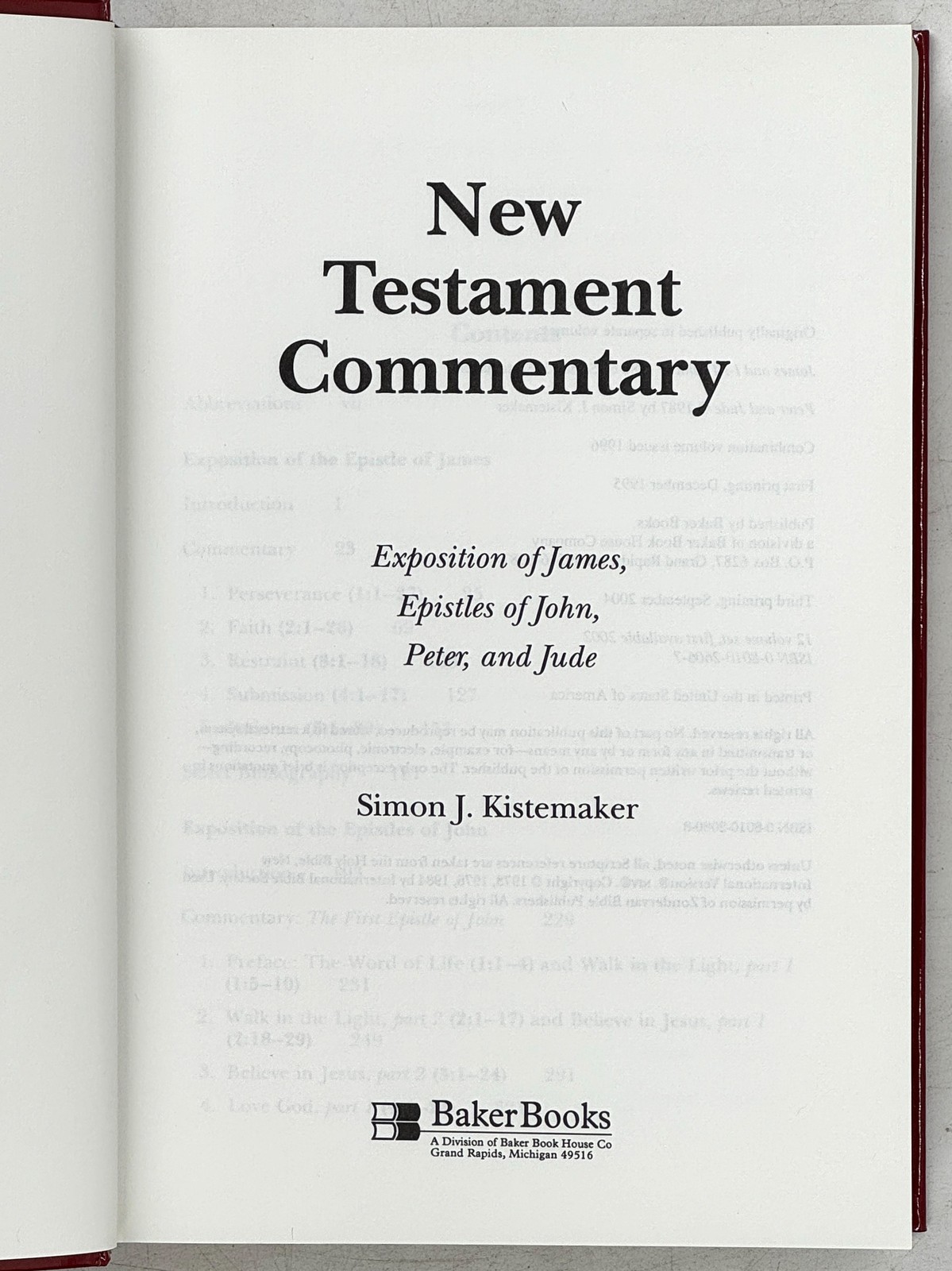 2002-2004 WILLIAM HENDRIKSEN. New Testament Commentary 12 Vol Set HC