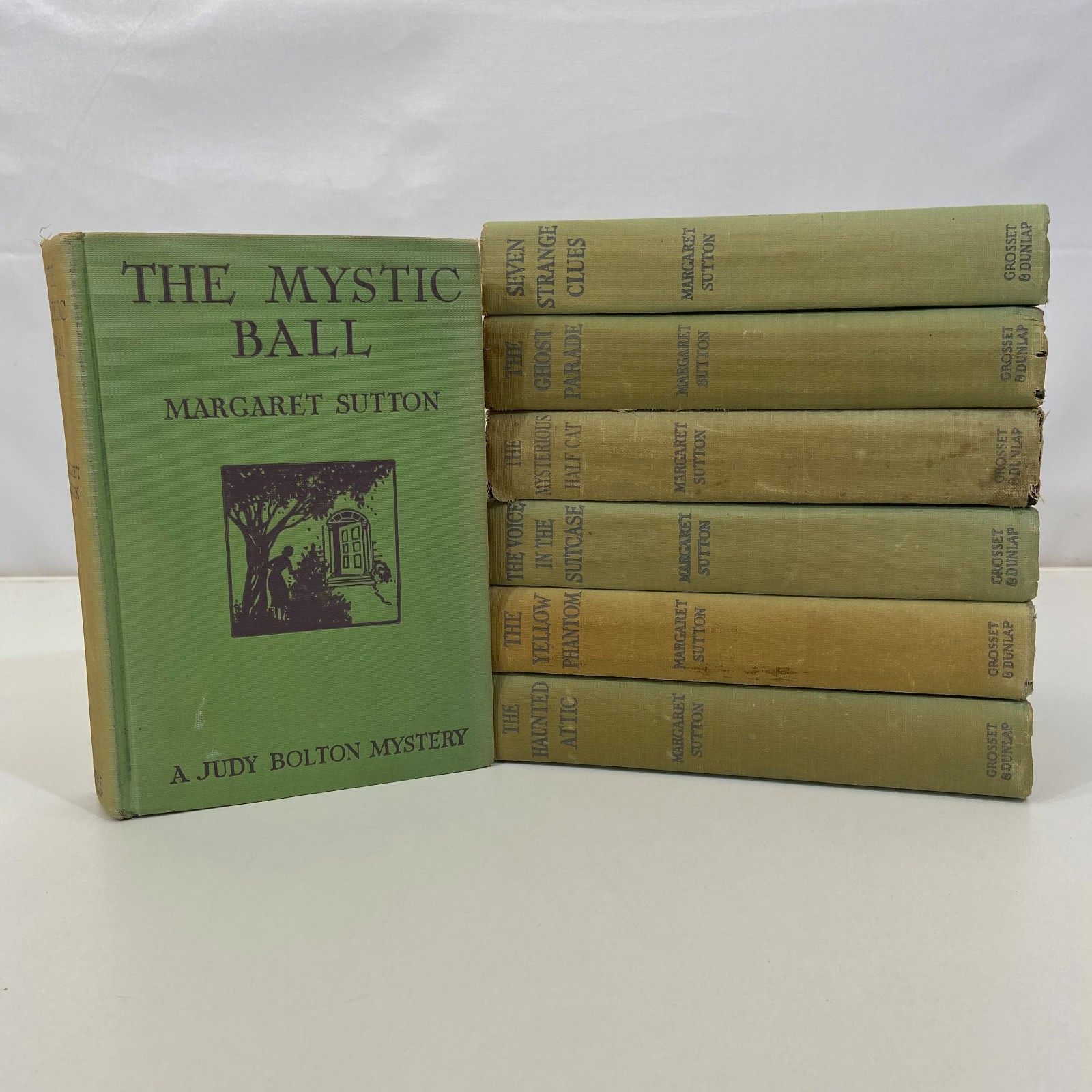 Margaret Sutton 7 Vintage A Judy Bolton Mystery Series HC Grosset & Dunlap Lot