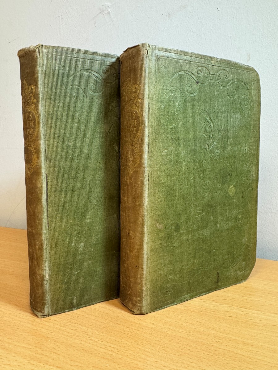 The Rural Life of England (1-2) by William Howitt 1838 Hardcover