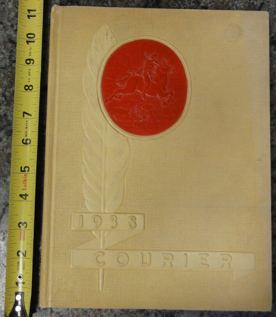 1938 Boise Idaho Courier High School Yearbook