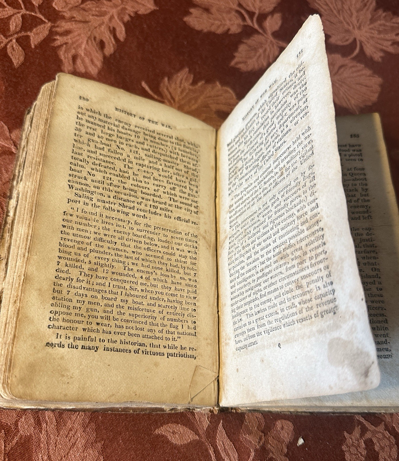 1817 History of the War of 1812 – T. O’Connor – 4th Edition Early American Book