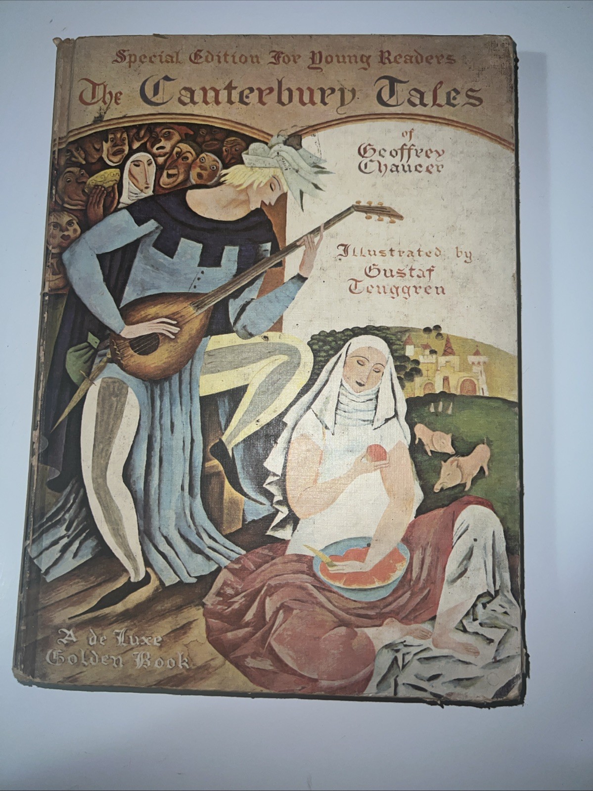 1961 The Canterbury Tales of Geoffrey Chaucer Special Edition for Young Readers
