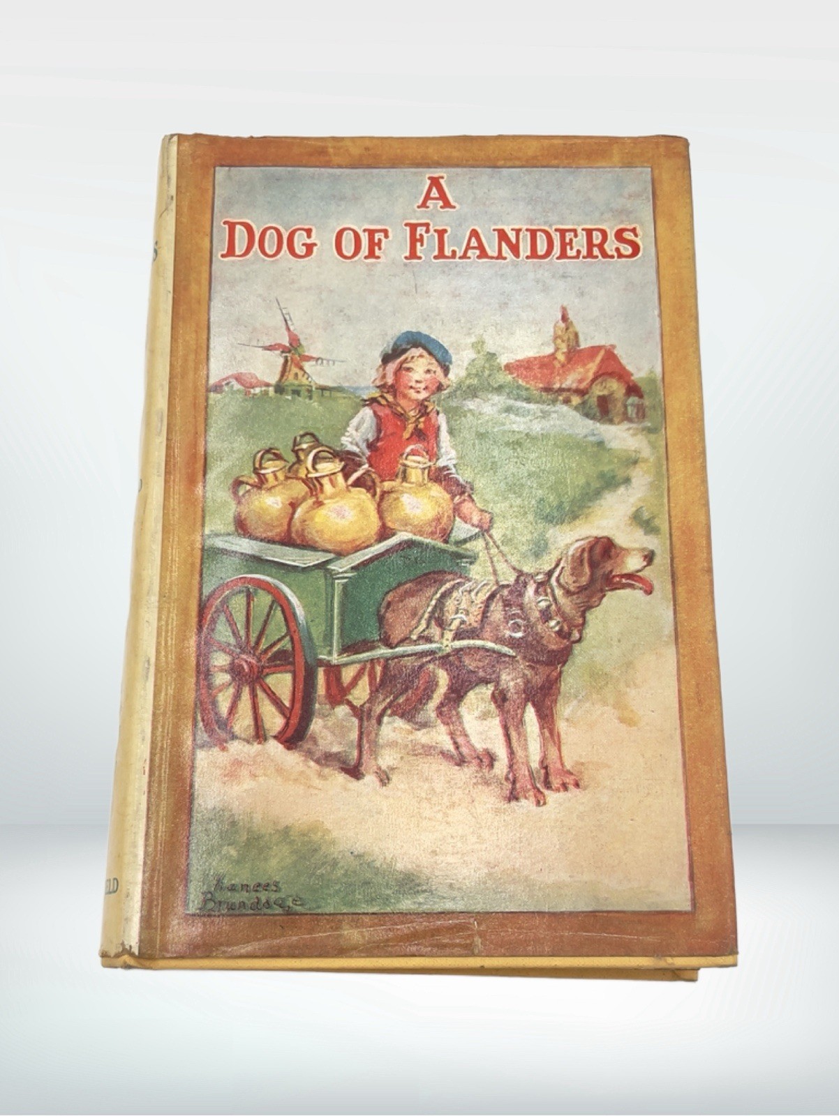 A Dog of Flanders Louisa de la Ramee (Ouida) Saalfield(c. 1927, HC)
