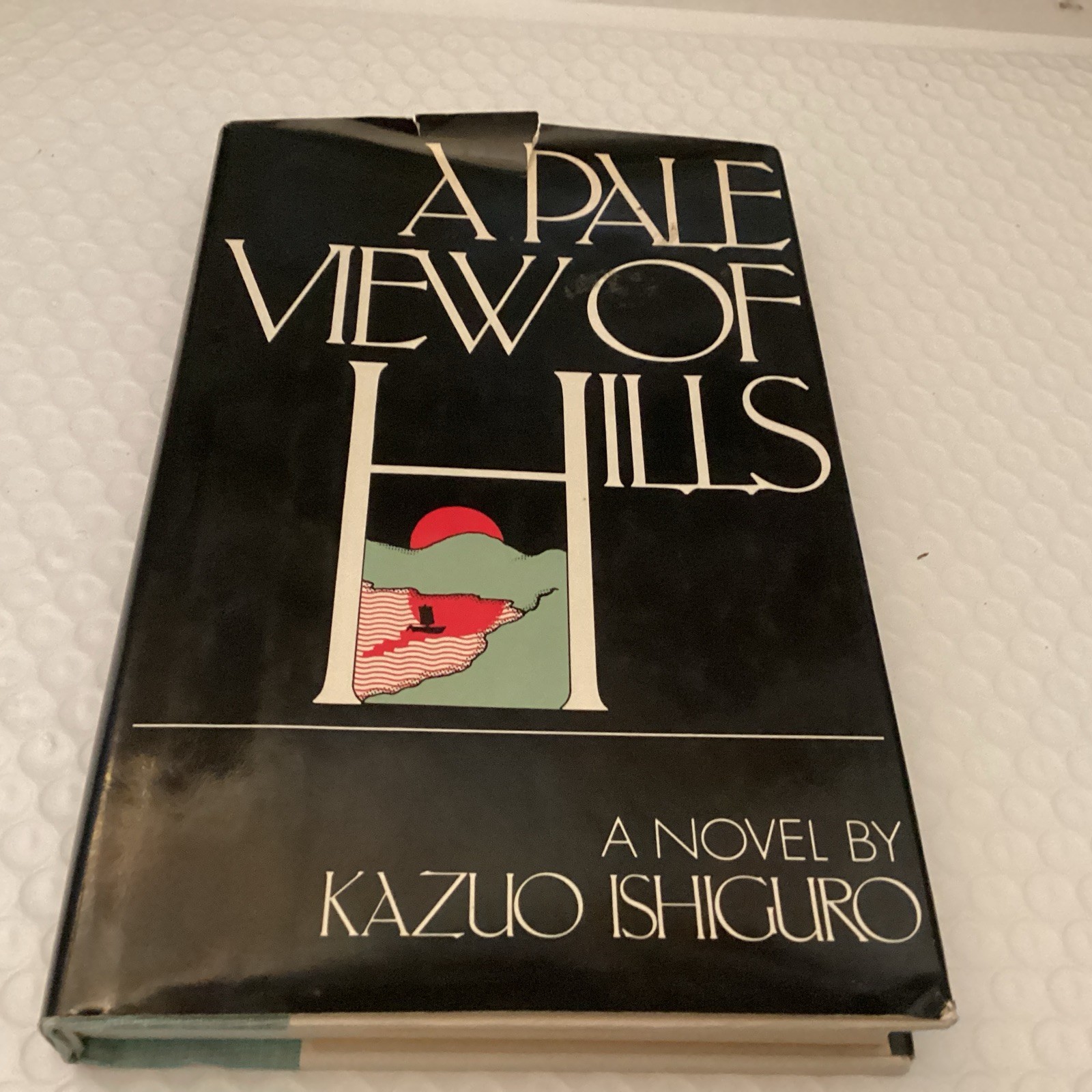 Kazuo Ishiguro 1st Ed 1982 A Pale View of Hills First Novel Hardcover w/DJ