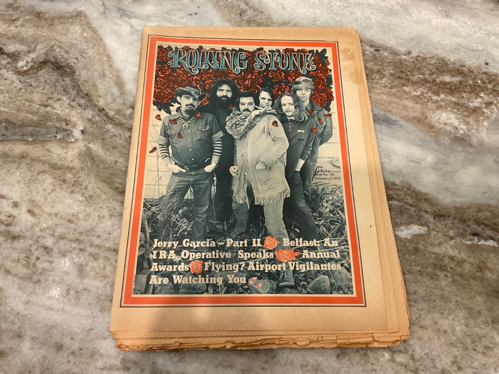 Rolling Stone Magazine #101 1972 Jerry Garcia Part 2 Grateful Dead Interview