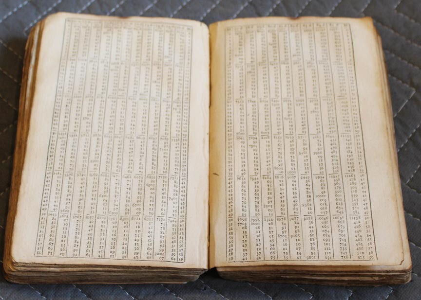 1760 Navigation New Modell’d or A Treatise of Geometrical Trigonometrical Math