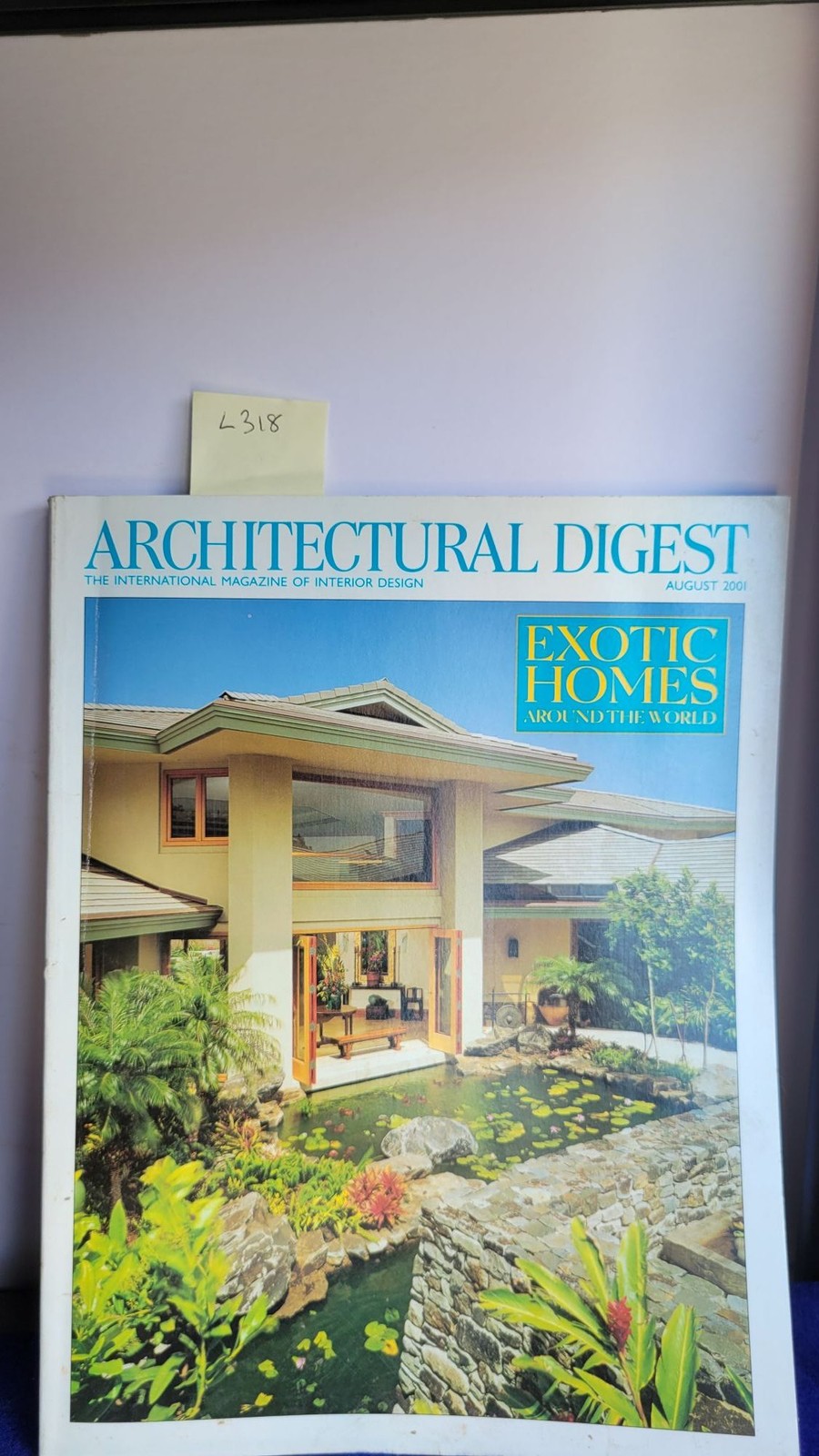A Conde Nast Publication / Architectural Digest August 2001