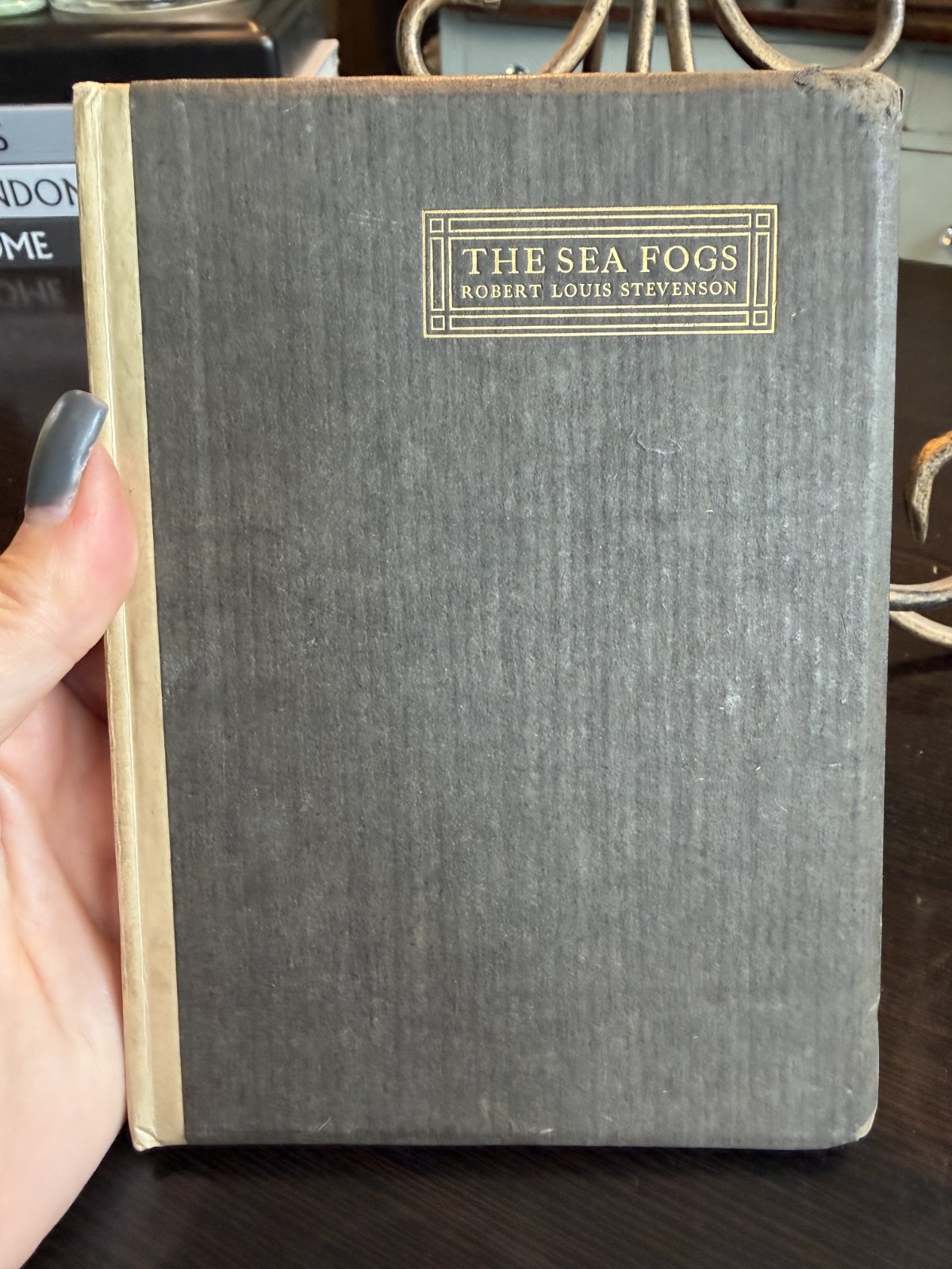 The Sea Fogs 1907 Robert Louis Stevenson Paul Elder Western Classics No 1