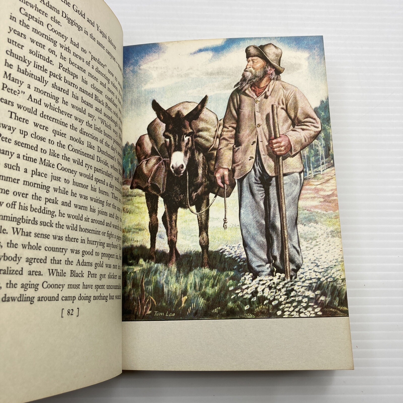 Tom Lea Illustration Apache Gold & Yaqui Silver Frank Dobie Bramhall House 1939