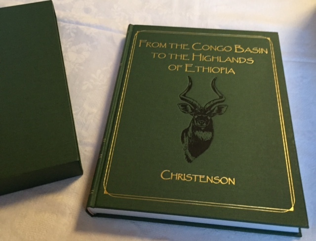 Christenson CONGO ETHIOPIA & SUDAN AFRICA African Hunting eland bongo nyala ibex