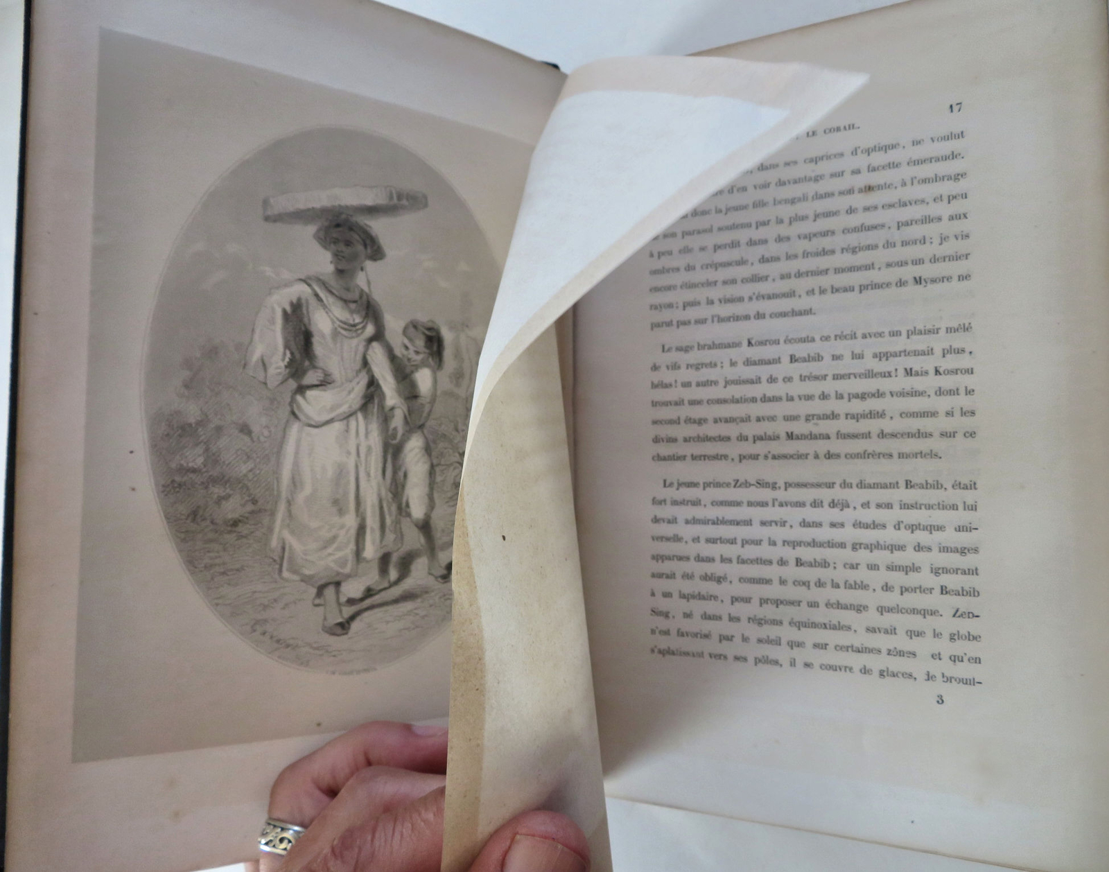 Les Joyaux Fanatasie c. 1870 Gavarni pictorial French decorative book 17 plates