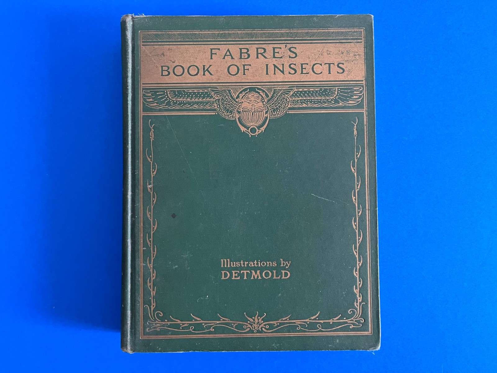 Fabre’s Book of Insects – EJ Detmold Illustrator – Tudor HC Color Plates (1939)