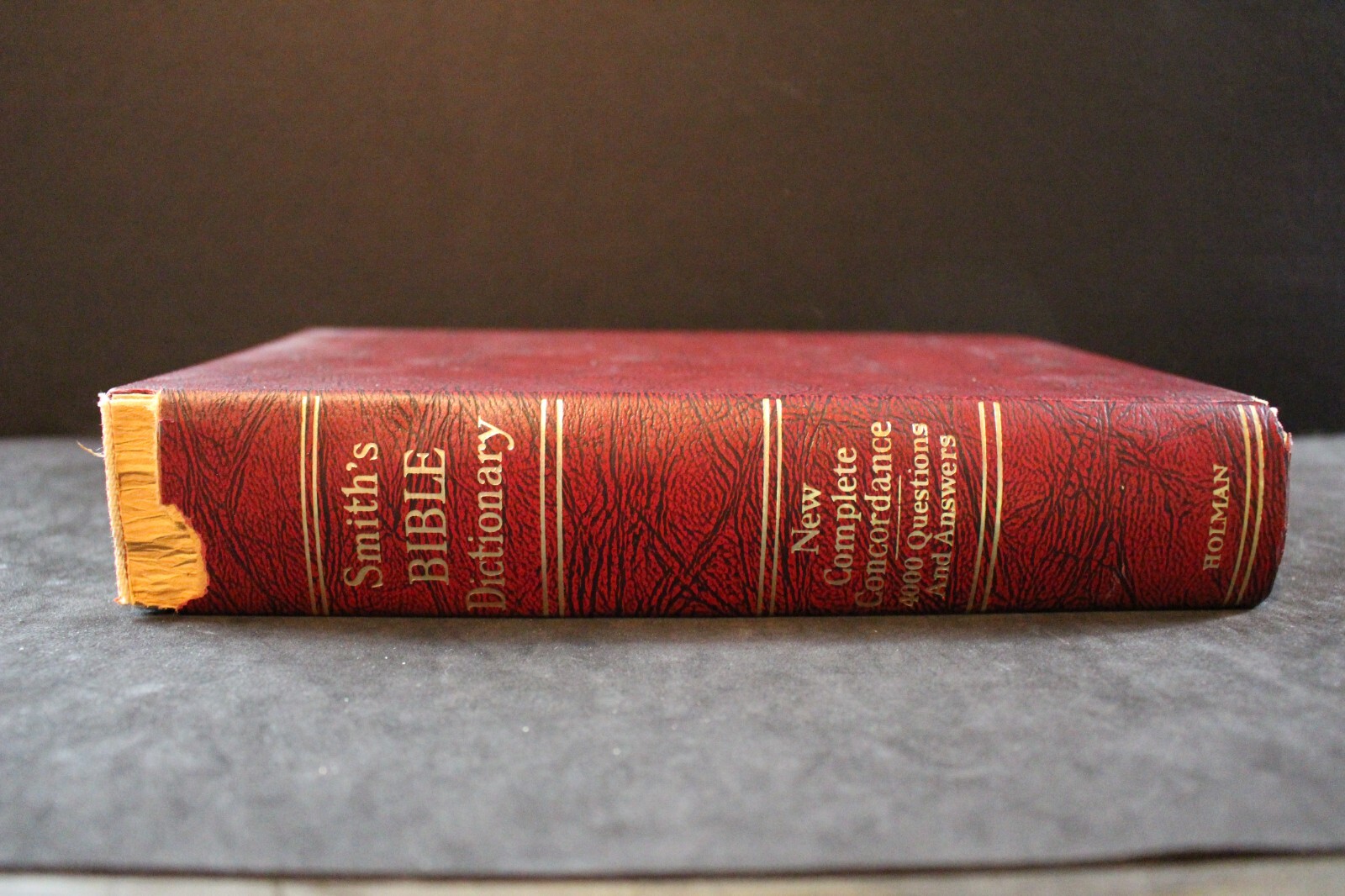 Smith’s Bible Dictionary: Revised Edition, by William Smith. A.J.Holman Company