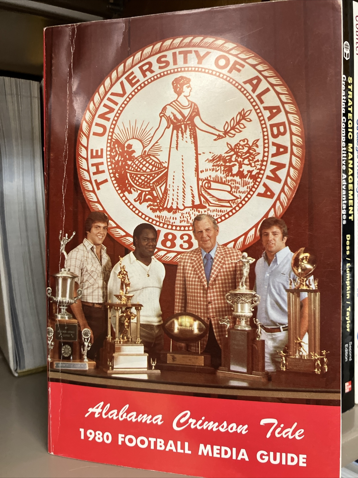 University of Alabama Football Crimson Tide 1980 Bama Media Guide (Paperback)