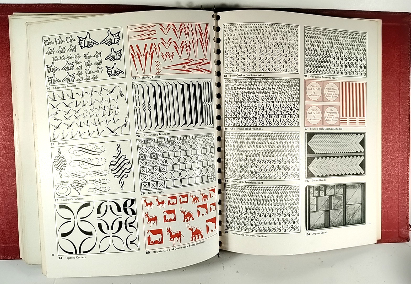 1955 American Type Founders „Design with Type“ Planning Book VINTAGE