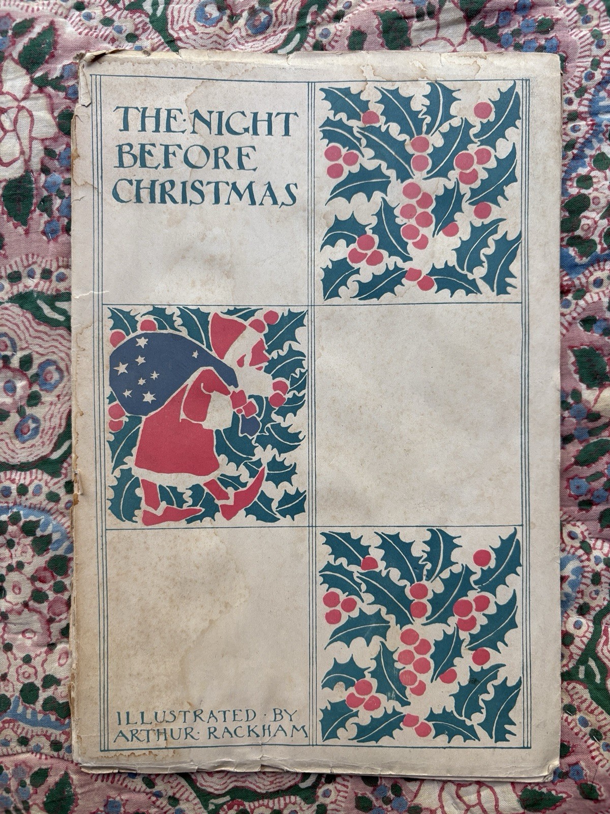 Rare 1939 Clement Moore THE NIGHT BEFORE CHRISTMAS Illustrated by Arthur Rackham