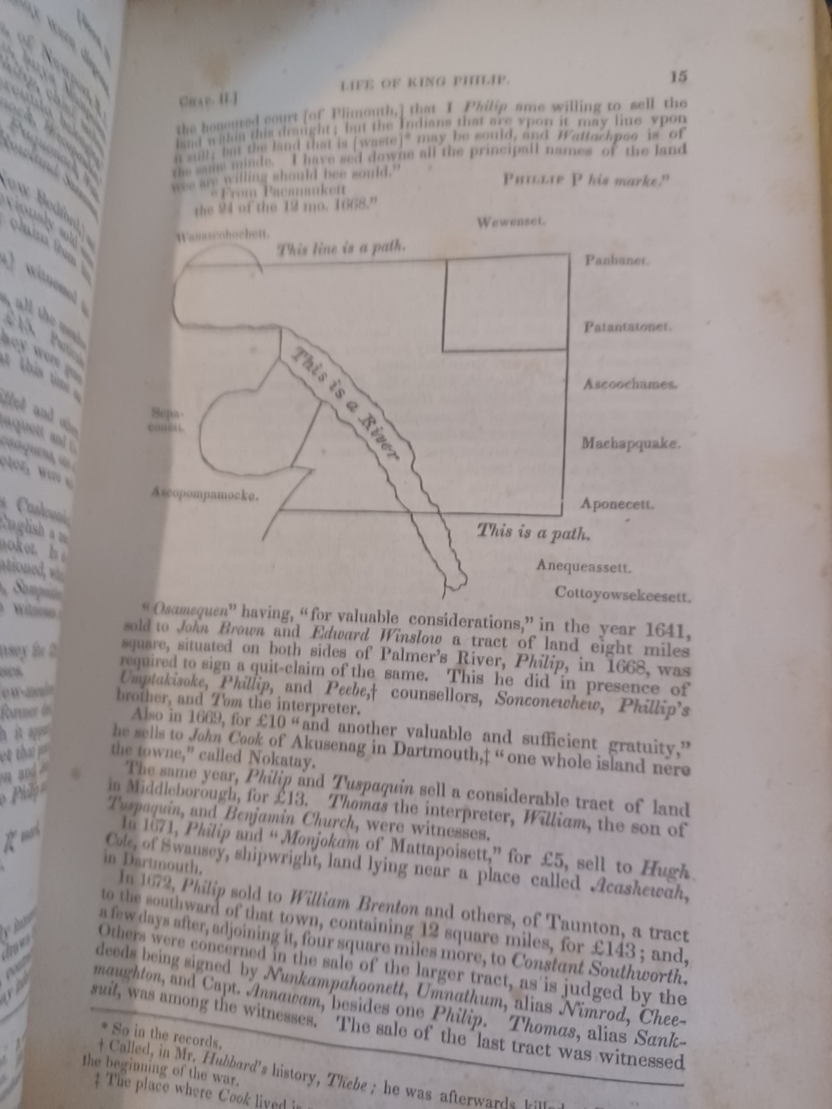 1833 Book Of The Indians Of North America By Samuel Drake, First Edition
