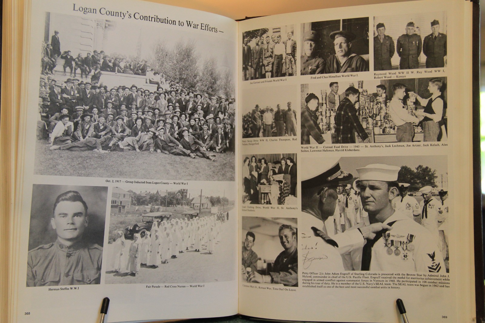 Sterling Centennial, Logan County (Colorado) Family History, hardcover, 1984