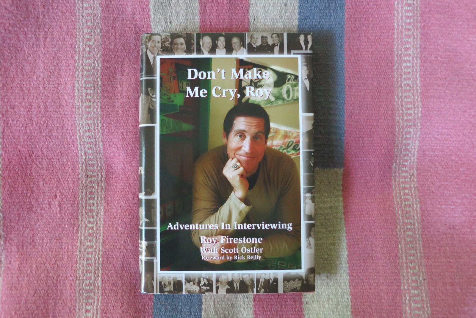 Roy Firestone ~Signed~ „Don’t Make Me Cry, Roy“ HC/DJ Sports Interviews Memoir