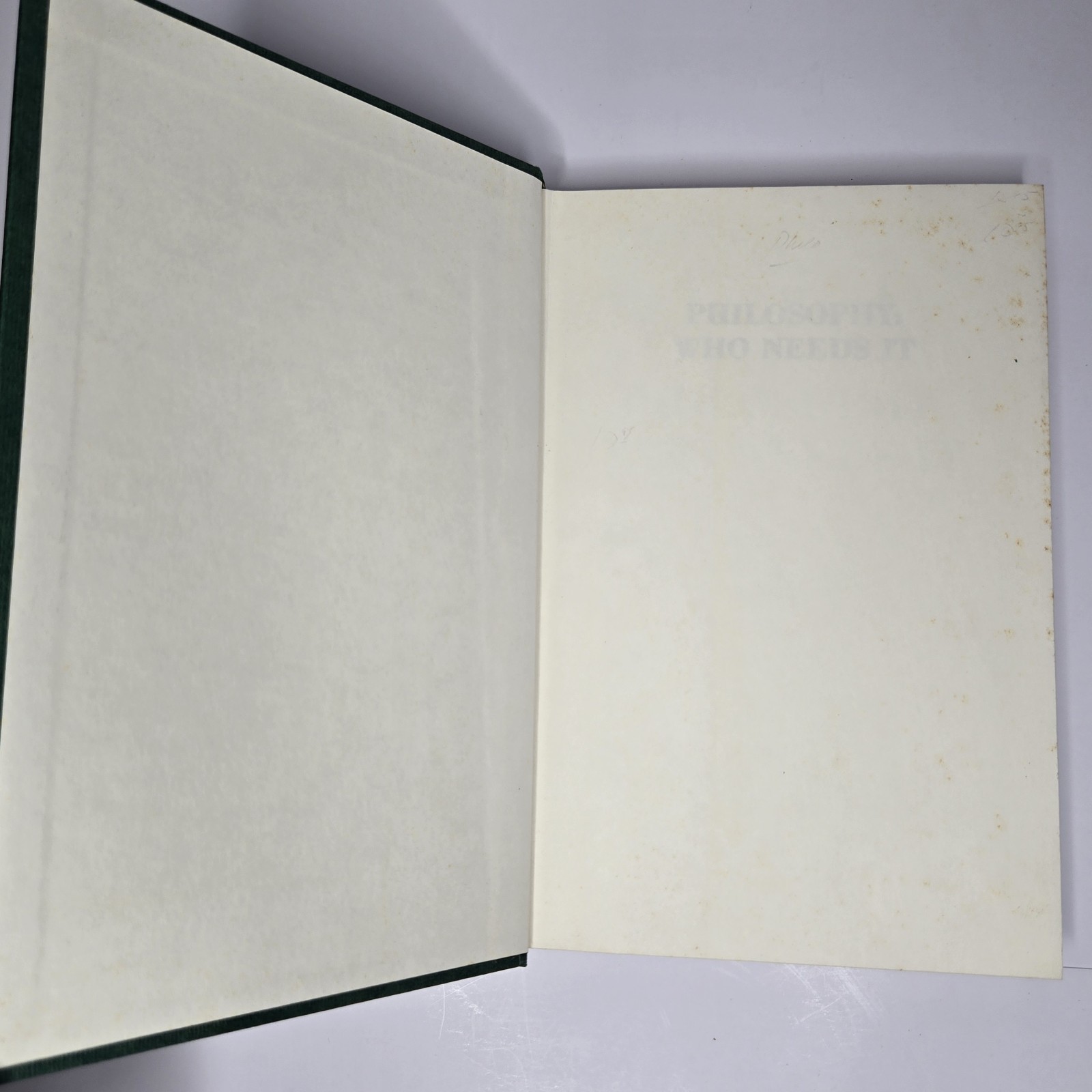 Philosphy: Who Needs It By Ayn Rand – 1982 1st Edition 1st Printing Stamp – HCDJ
