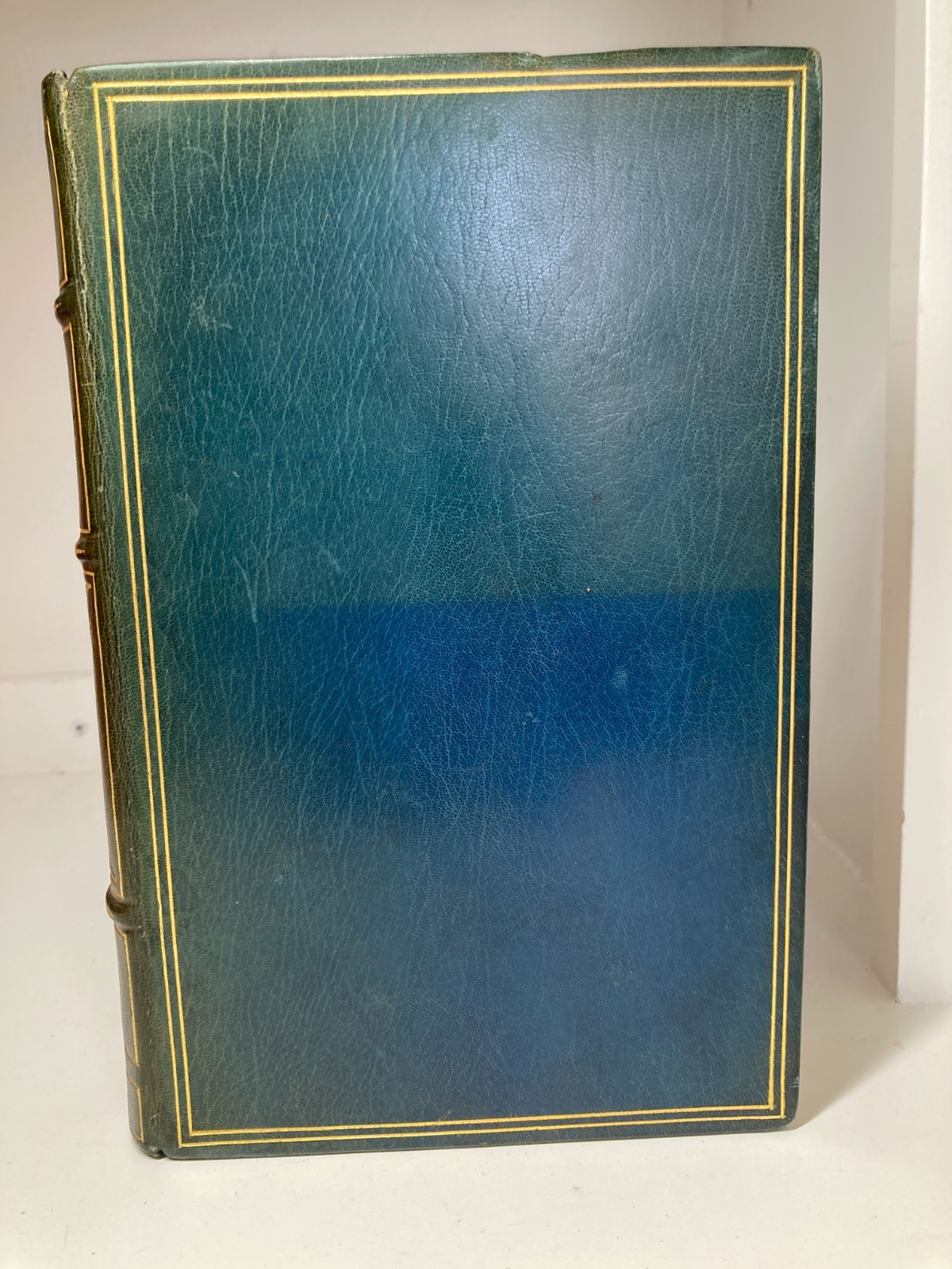 1934 Chaucer Canterbury Tales Rockwell Kent Full Morocco Leather Maurin