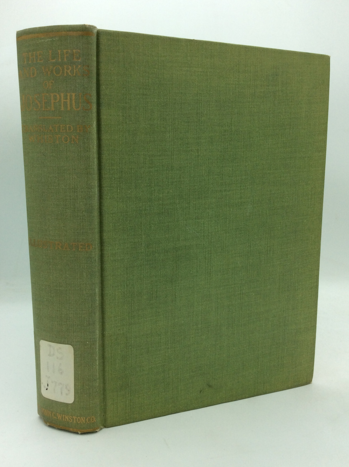 THE LIFE AND WORKS OF FLAVIUS JOSEPHUS – ca 1940 – Biblical illustrated