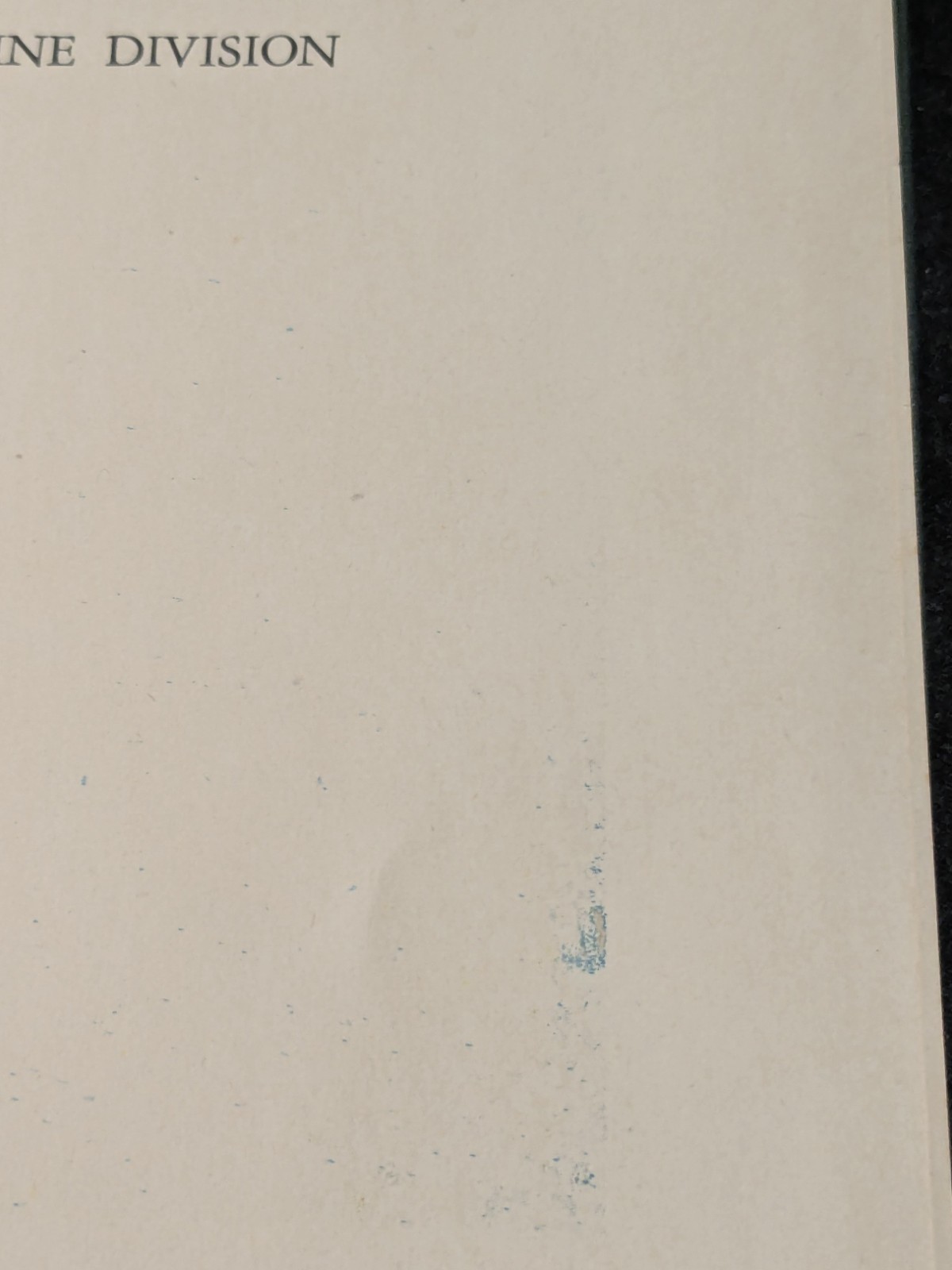 SIGNED BY GENERAL ALLEN HAL TURNAGE The Third Marine Division 1948 First Edition