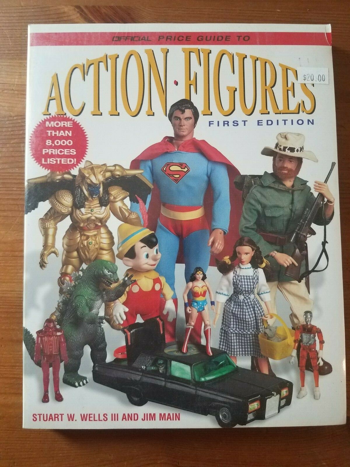 Official guide to action figures – first edition